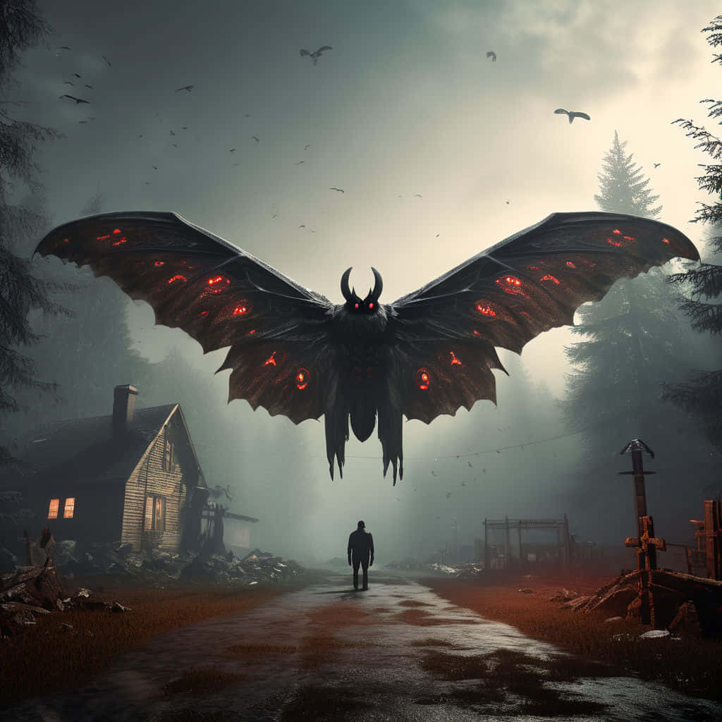 Mothman_ Encounter Wallpaper