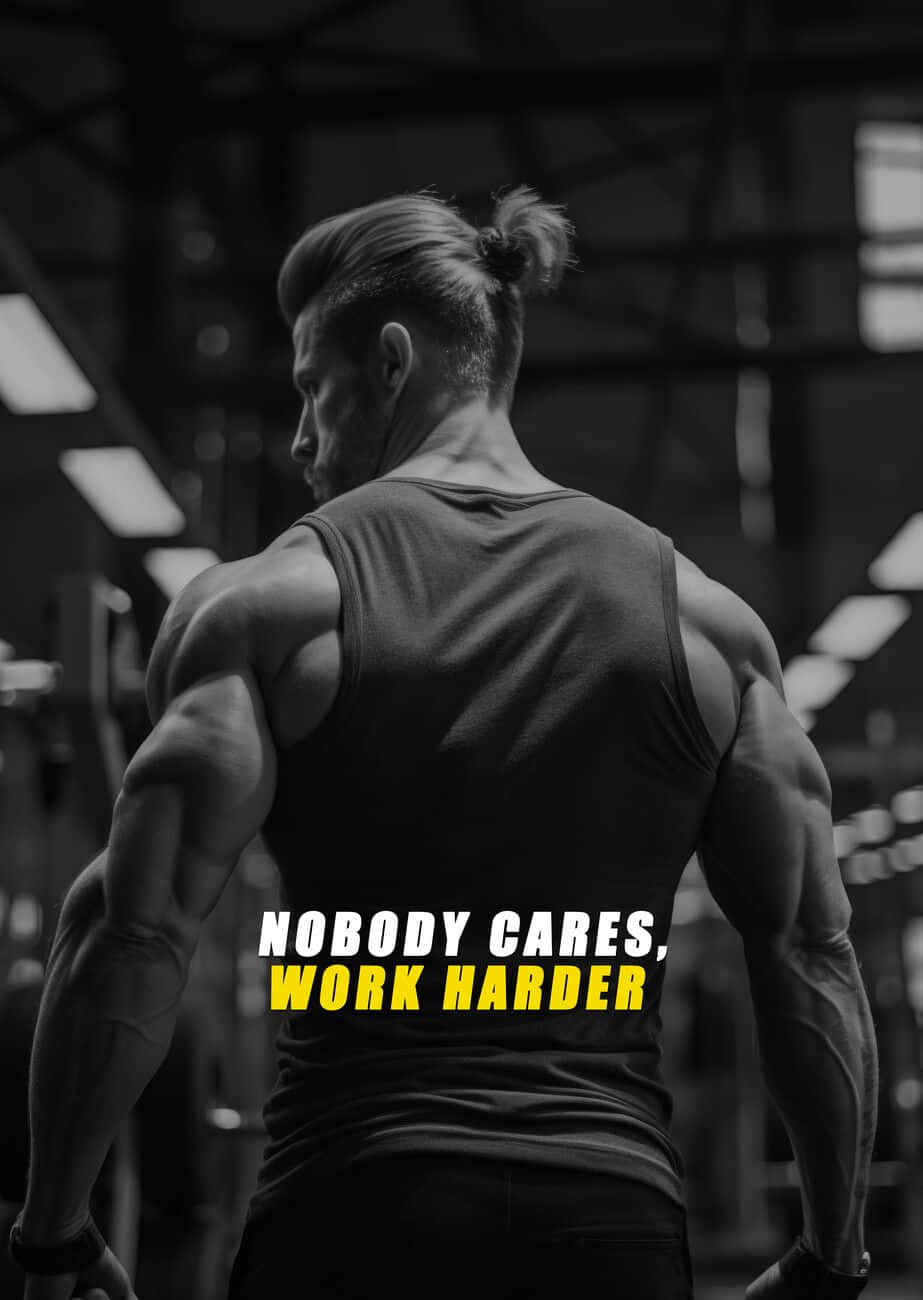 Motivational Fitness Mantra Wallpaper