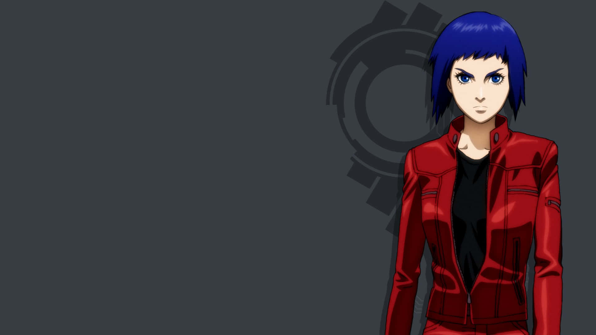 Motoko Kusanagi, The Cyborg Warrior From The Ghost In The Shell Anime Series. Wallpaper