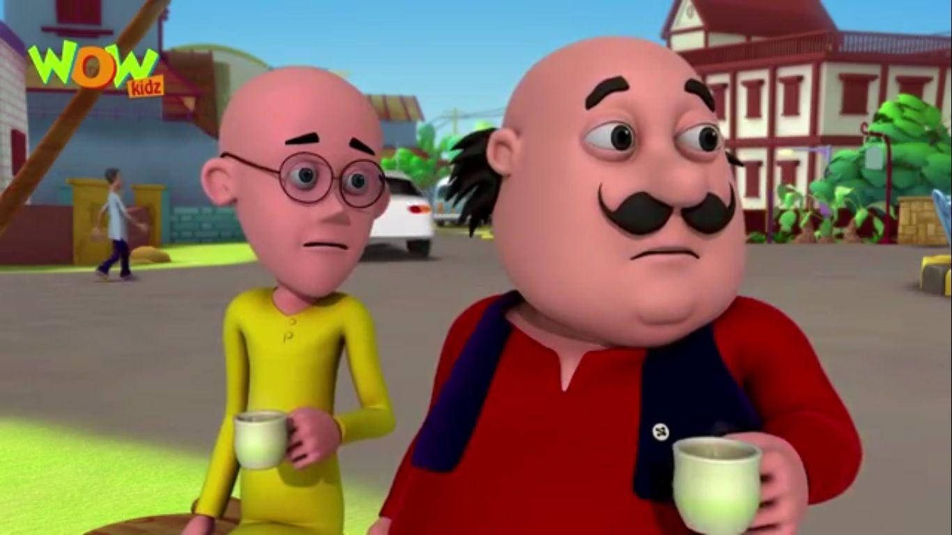 Motu Patlu Coffee Wallpaper