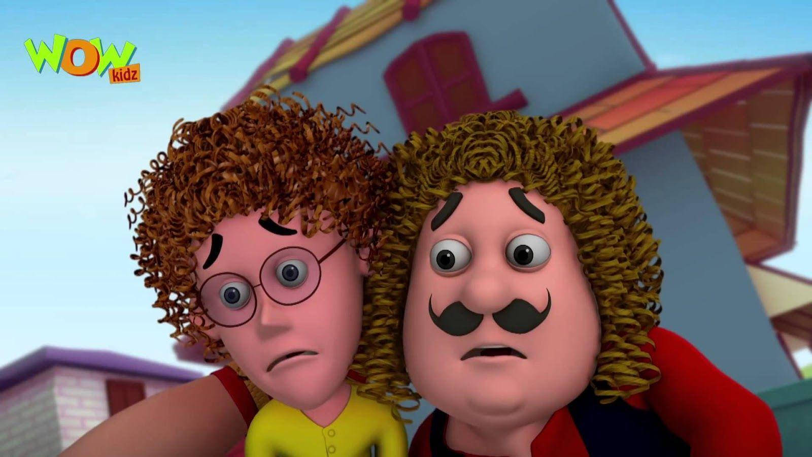 Motu Patlu Curly Hair Wallpaper