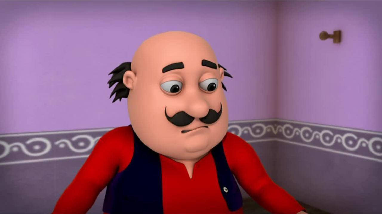 Motu Patlu Sad Wallpaper