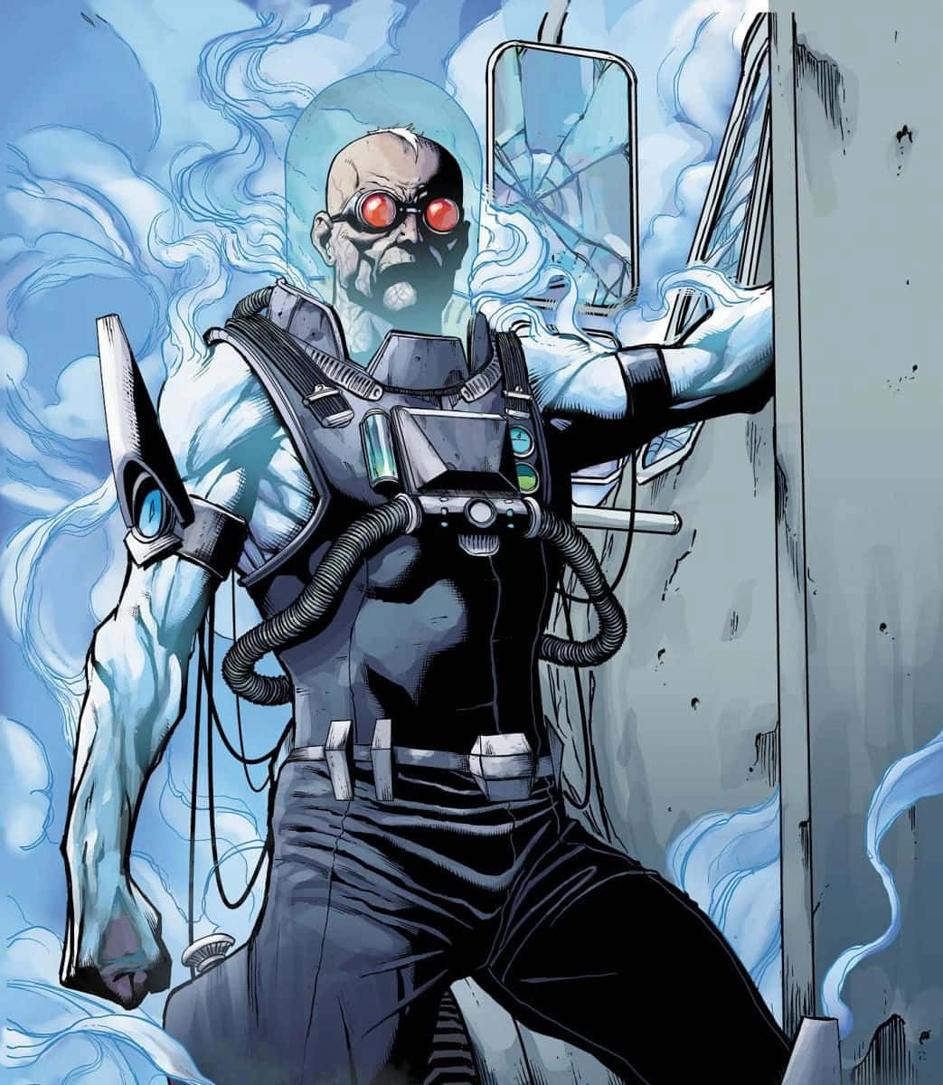 Mr. Freeze In Action Wallpaper