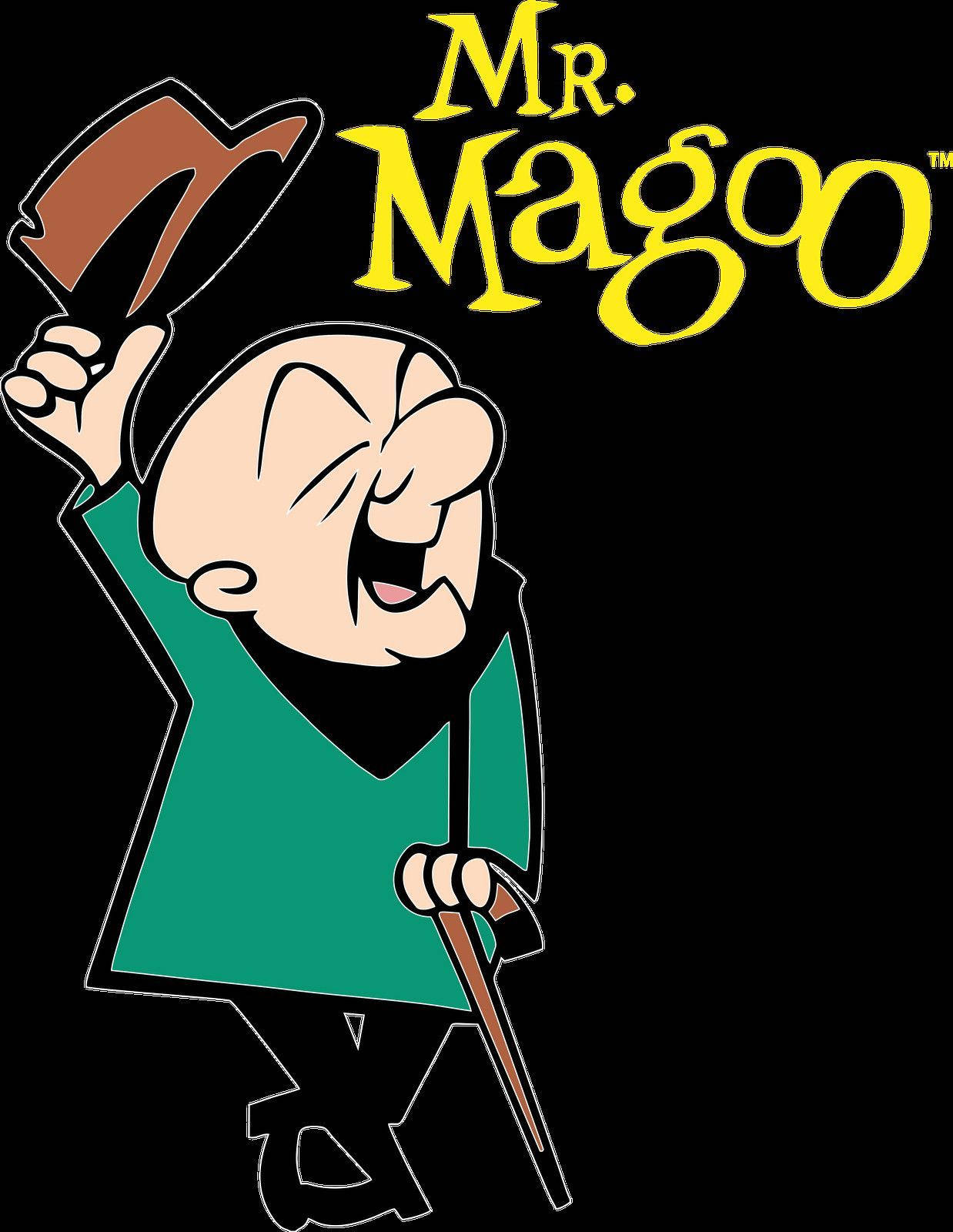 Mr Magoo Vintage Illustration Wallpaper