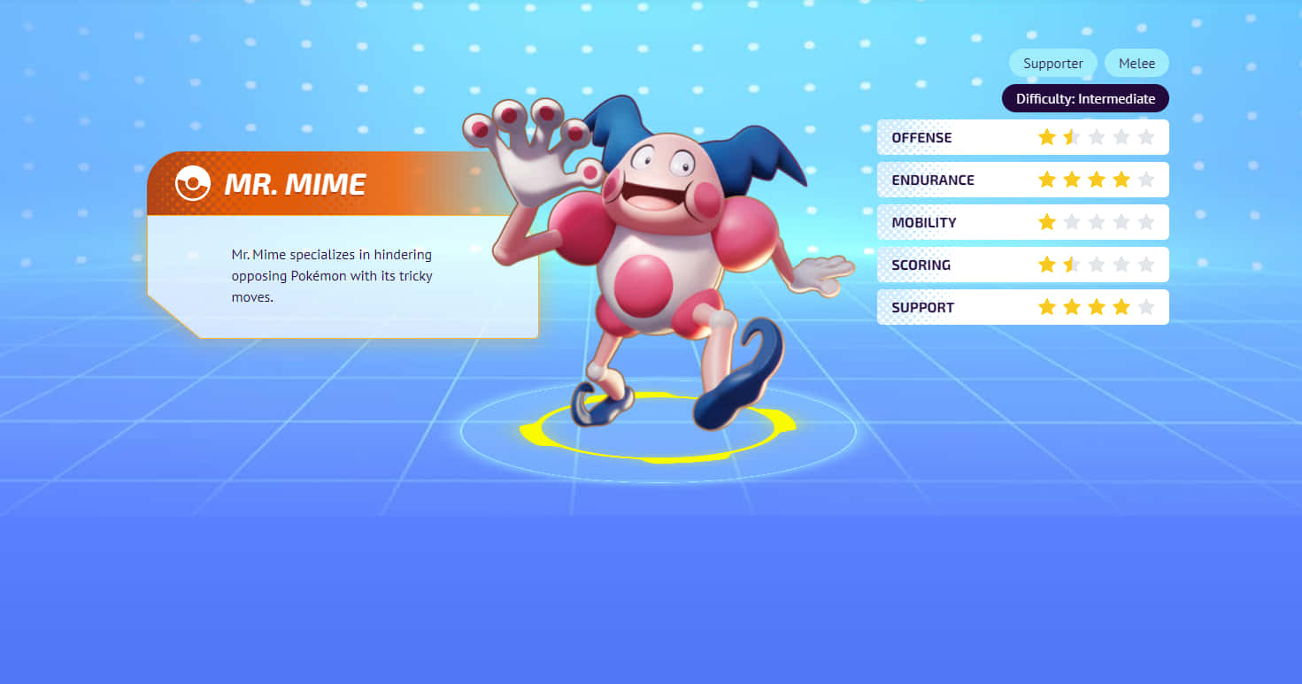 Mr Mime Abilities Wallpaper