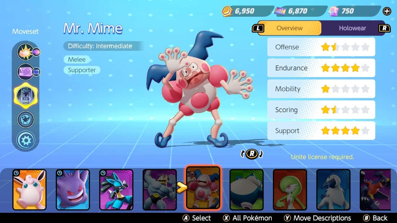 Mr Mime Game Avatar Wallpaper