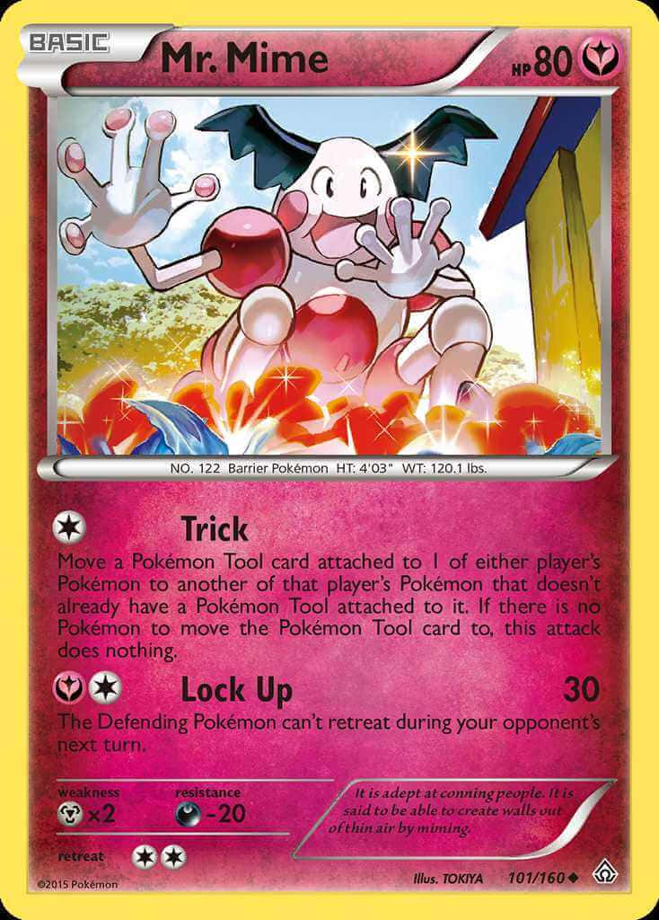 Mr Mime Pokemon Card Wallpaper