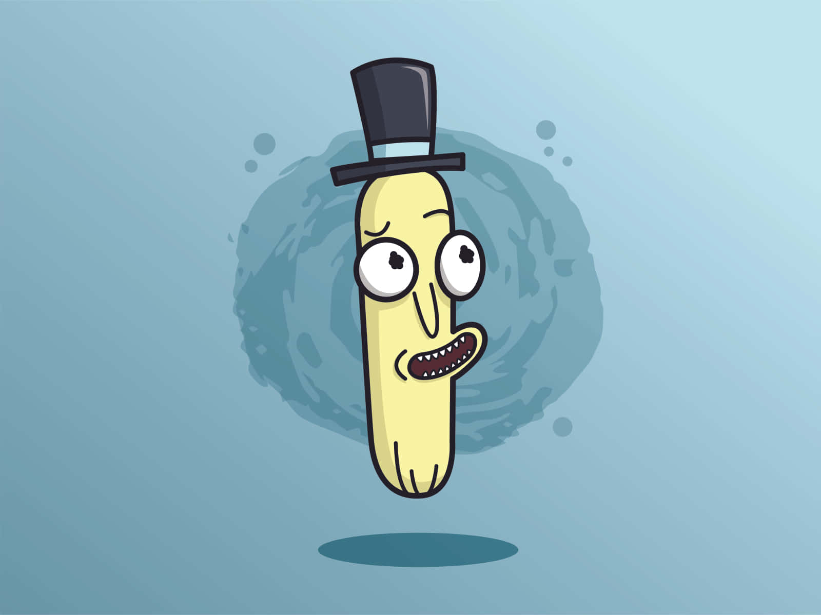 Mr. Poopybutthole In His Whimsical Universe Wallpaper