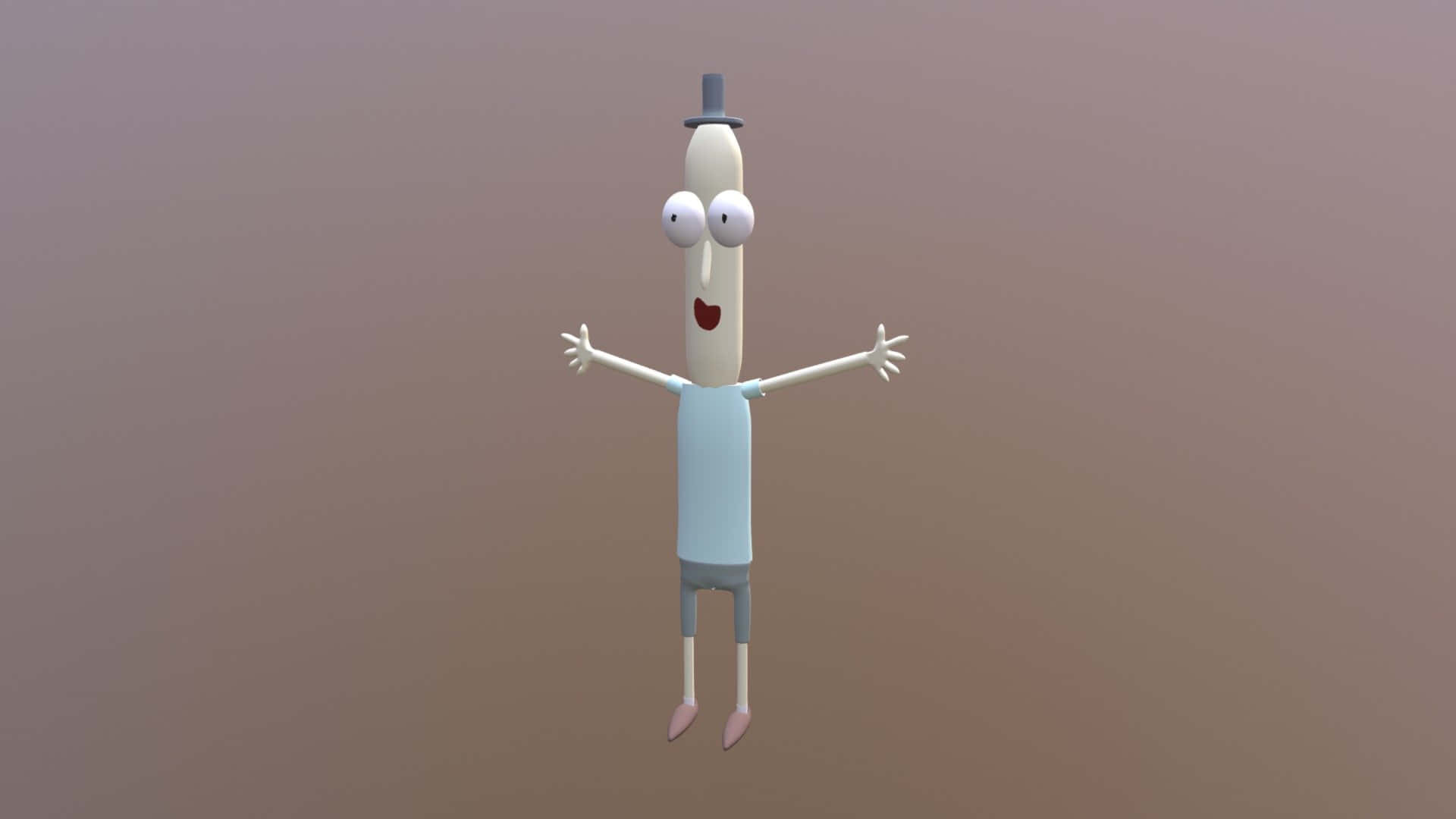 Mr. Poopybutthole Standing Tall Wallpaper