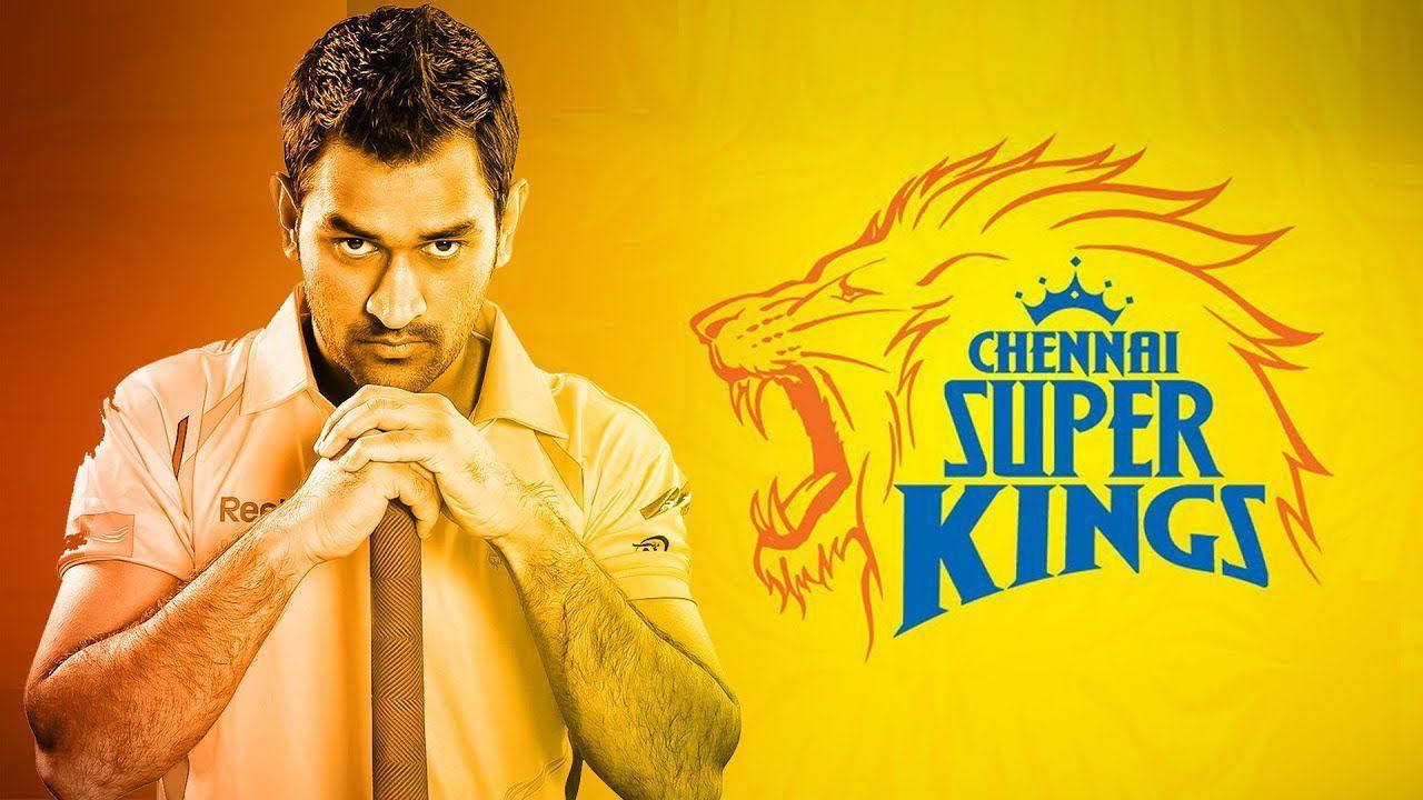 Ms Dhoni Csk Cricket Team Wallpaper