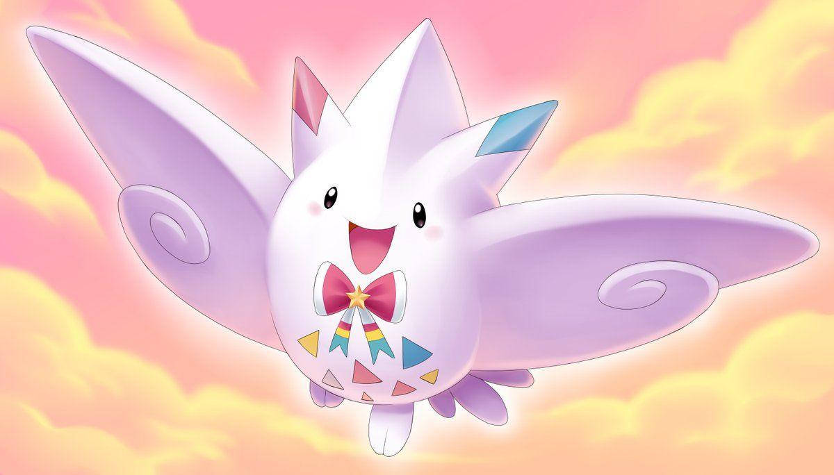 Multi-colored Togekiss Wallpaper