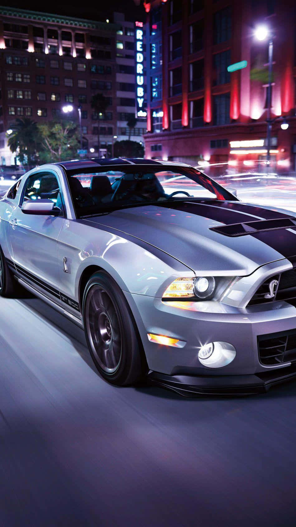 Mustang Iphone - Unleash Your Inner Speed Wallpaper