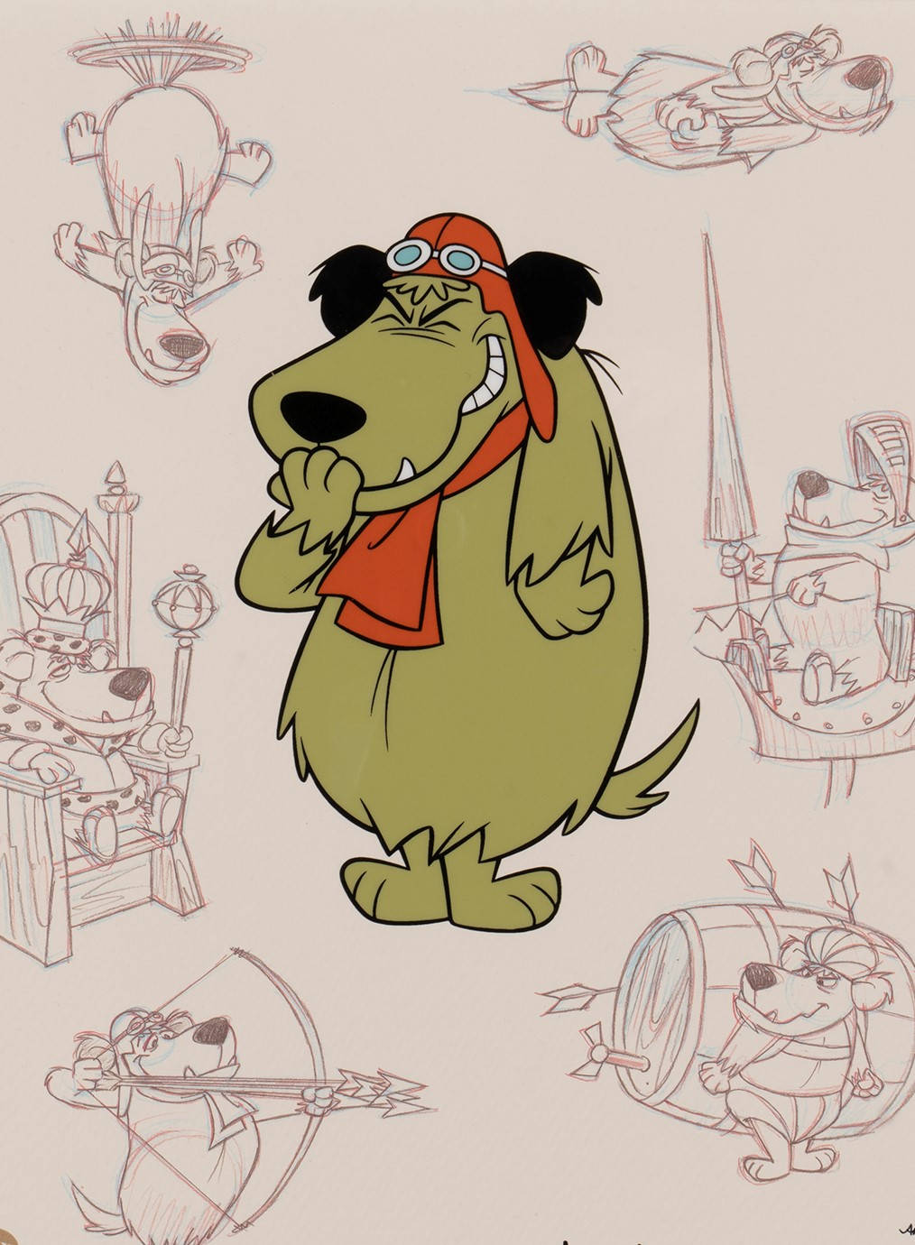 Muttley Laughing Cartoon Wallpaper