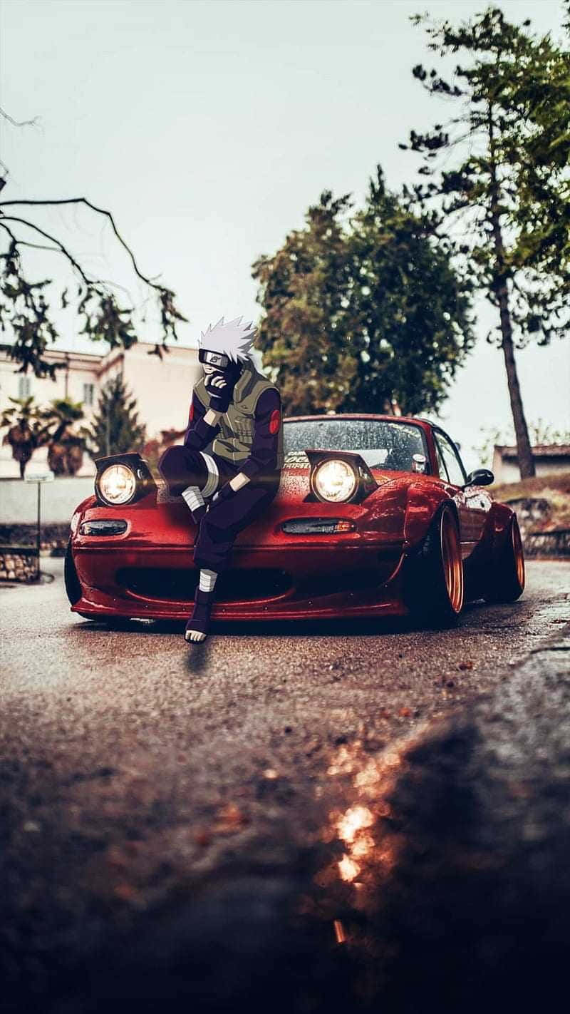 Mx 5 Miata Pop Up Headlights Jdm Anime Wallpaper