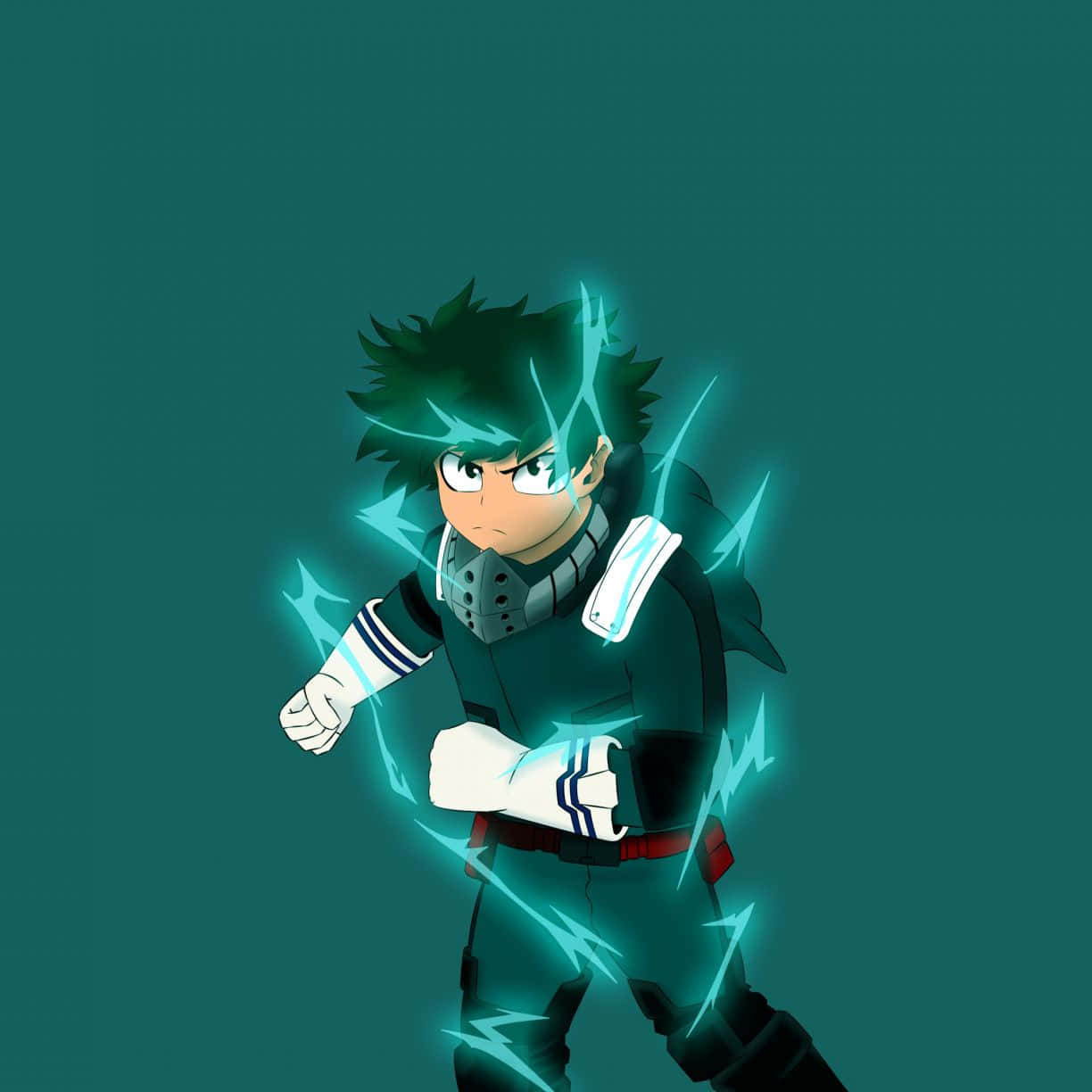 My Hero Academia Ipad Deku One For All Wallpaper