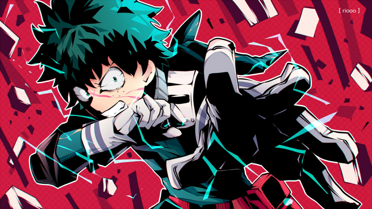 My Hero Academia Ipad Izuku Midoriya Deku Wallpaper