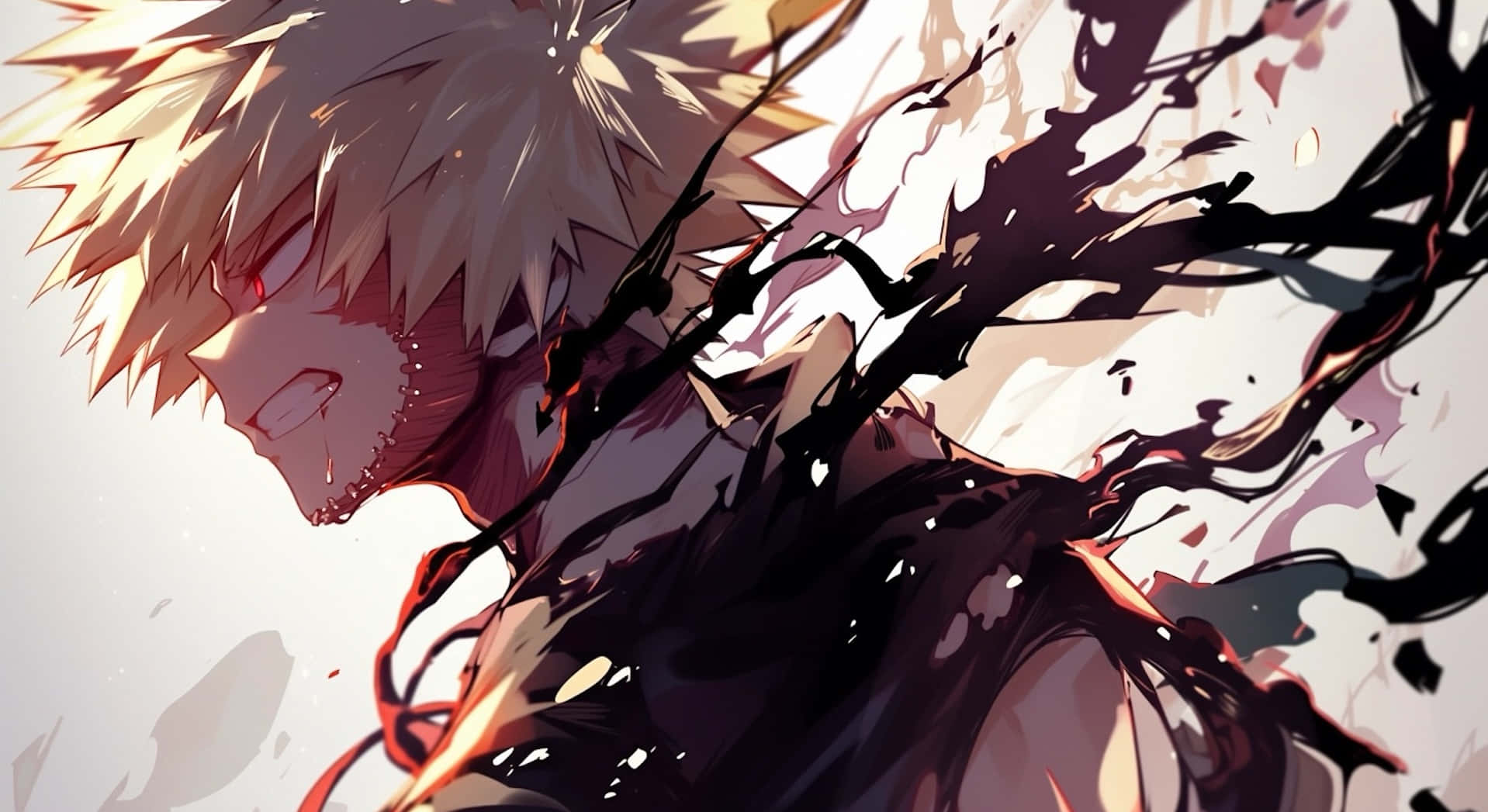 My Hero Academia Katsuki Bakugo Art Wallpaper