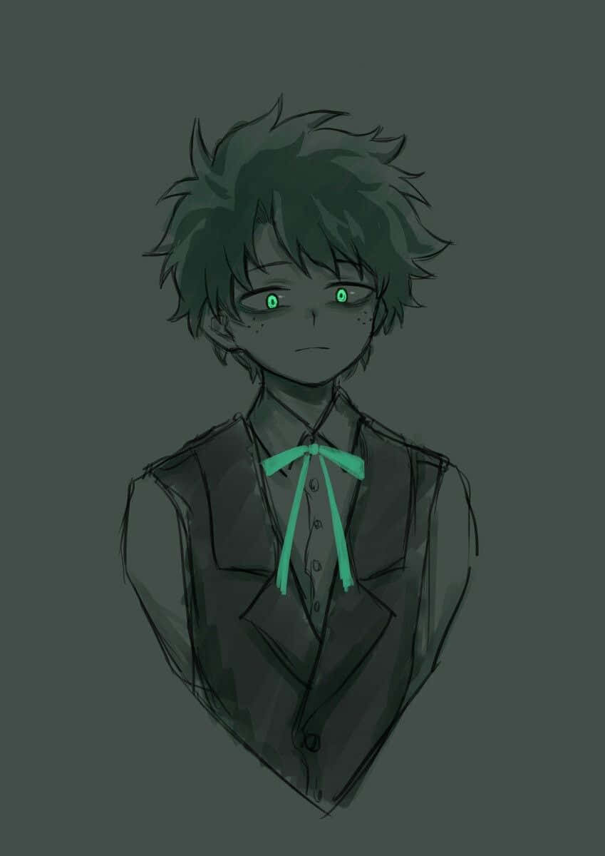 My Hero Academia Villain Deku Creepy Aesthetic Wallpaper