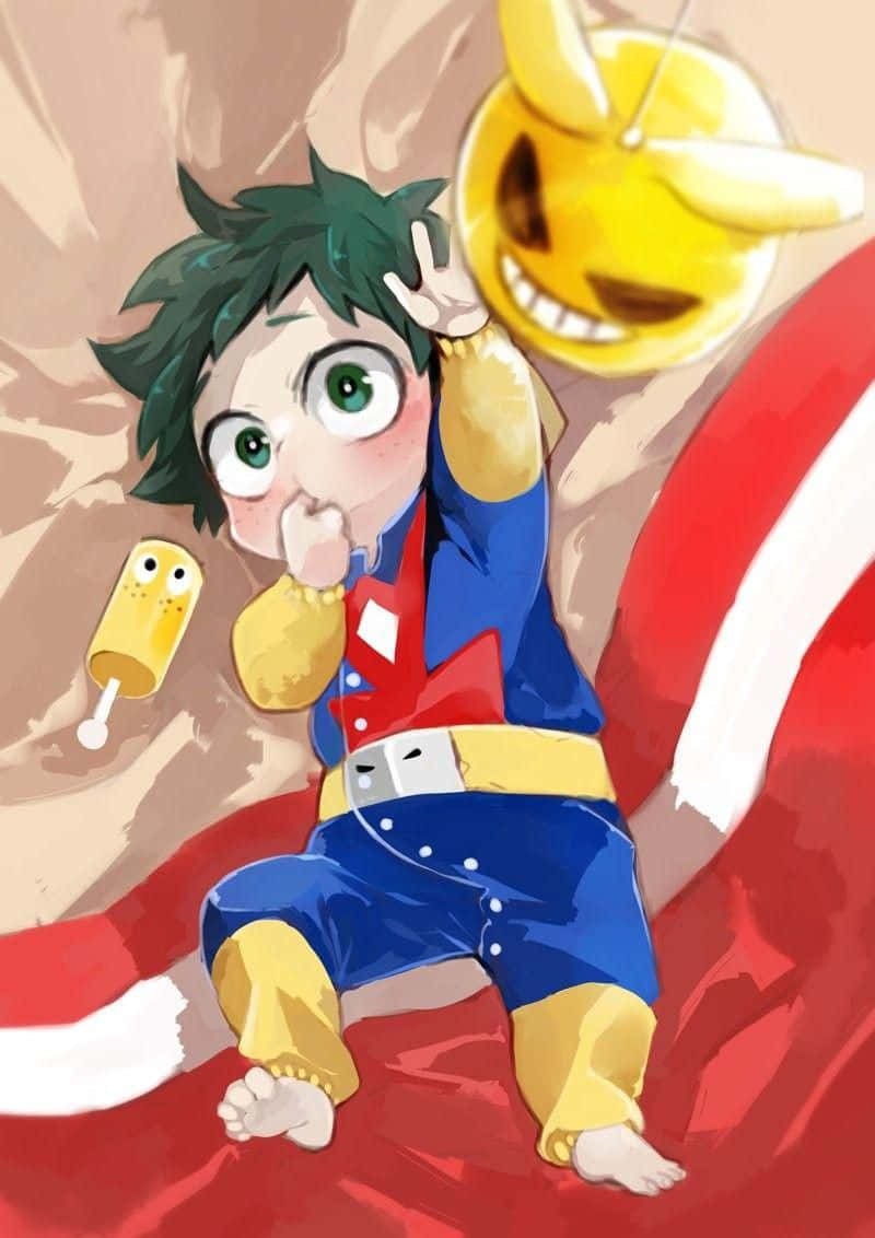 My Hero Academia’s Baby Deku Wallpaper