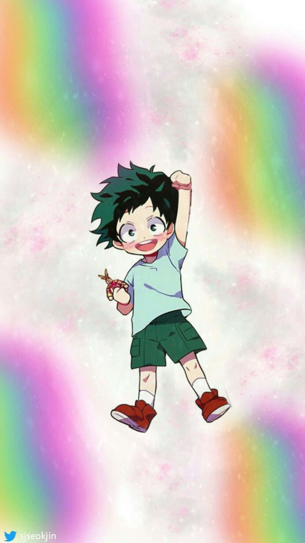 My Hero Academia’s Best Loved Character — Kawaii Deku! Wallpaper