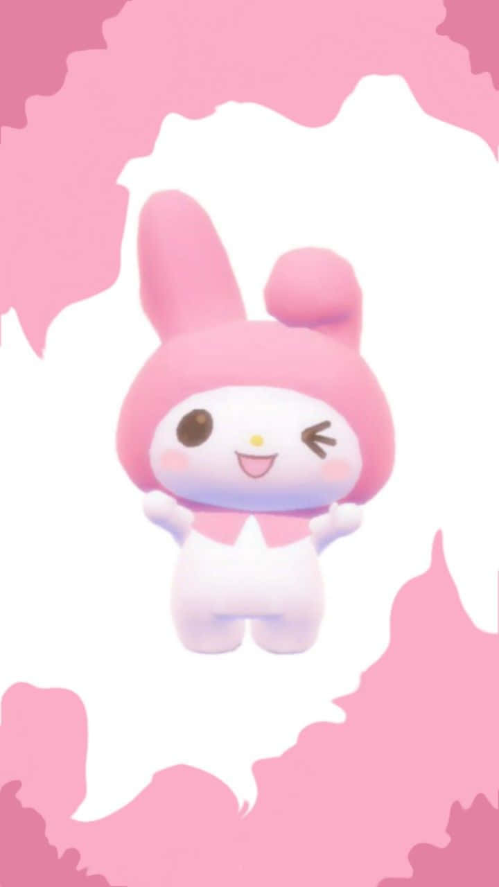 My Melody Pink Aesthetic Wallpaper