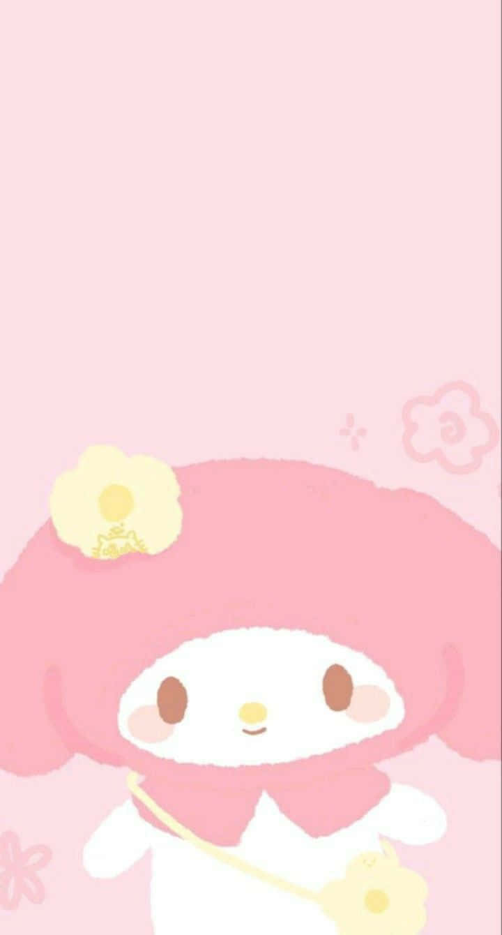 My Melody Pink Aesthetic Wallpaper Wallpaper