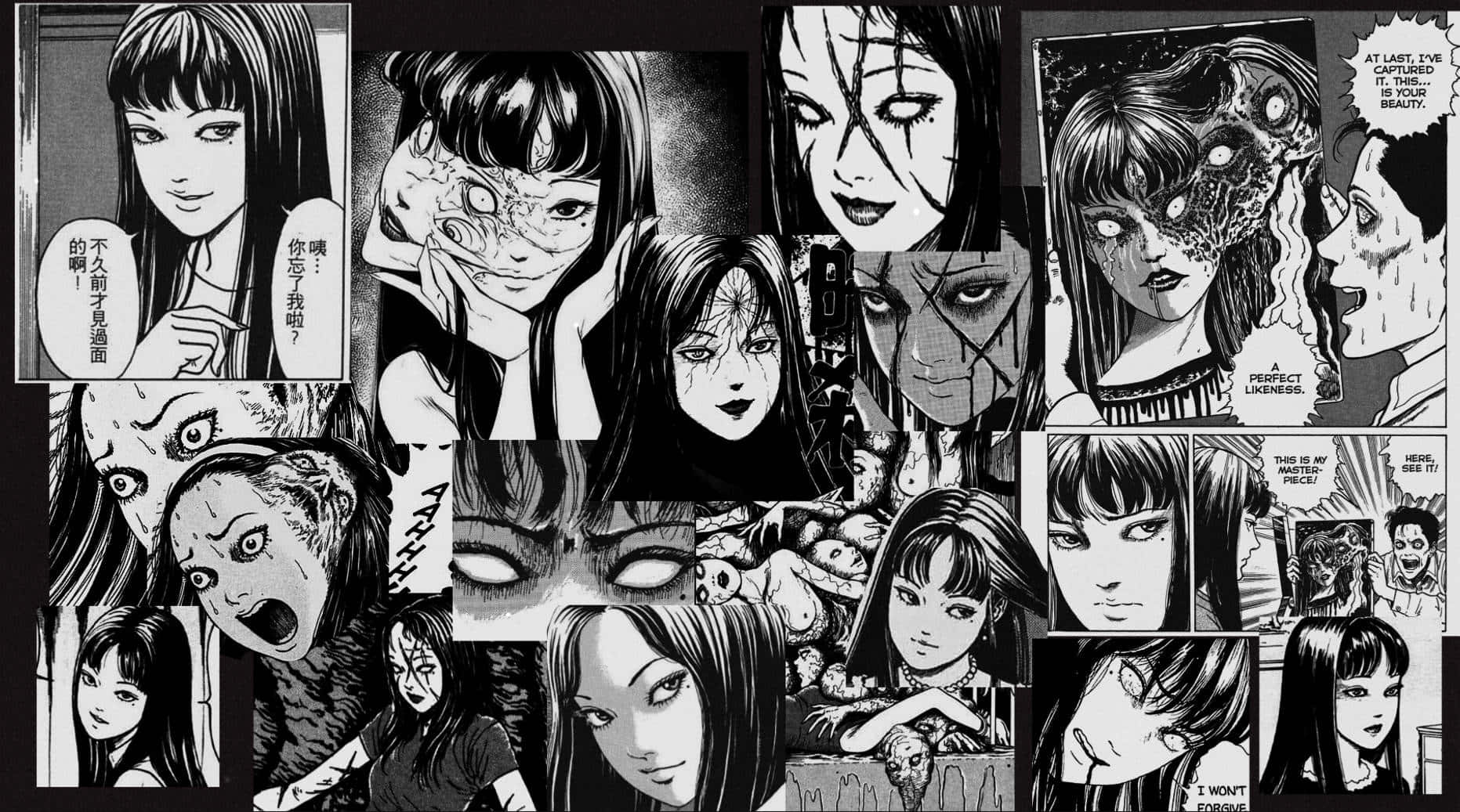 Mysterious And Enigmatic, Tomie Creeps Into Our Hearts Wallpaper