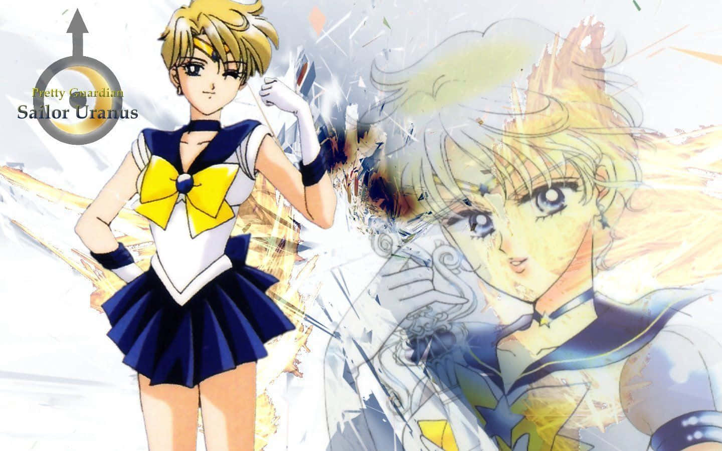 Mysterious And Magical Sailor Uranus Wallpaper