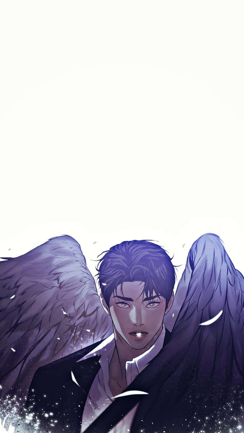 Mysterious Angel Manhwa Character Wallpaper