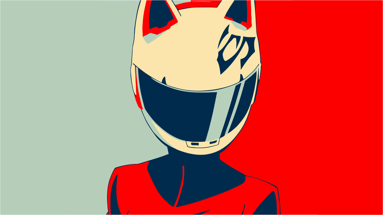 Mysterious Celty Sturluson Riding Through The Night Wallpaper