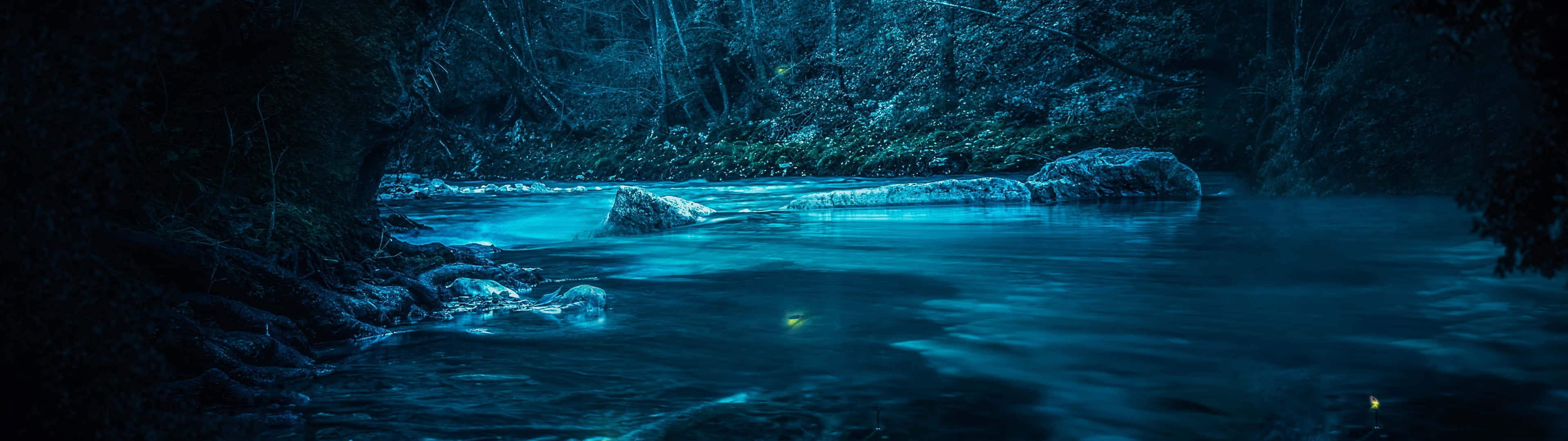 Mysterious Dark Underground Scene Wallpaper