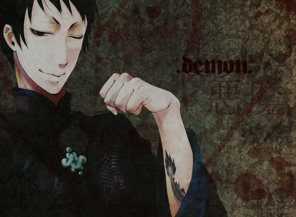 Mysterious Lau, The Opium Merchant In Black Butler Wallpaper