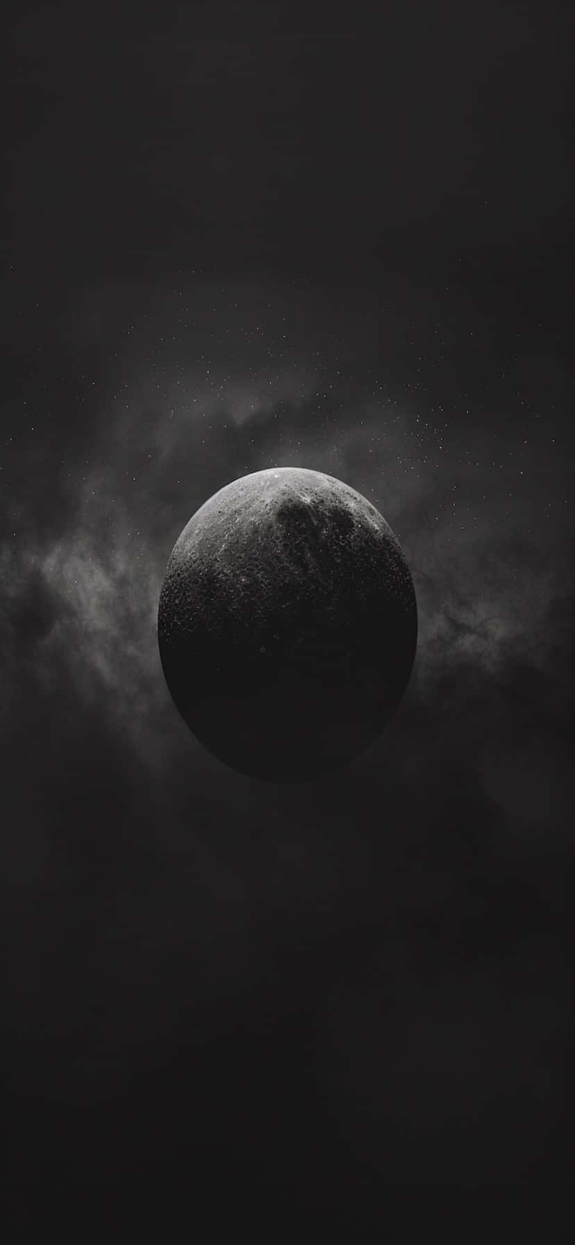 Mysterious Planetin Dark Space Wallpaper