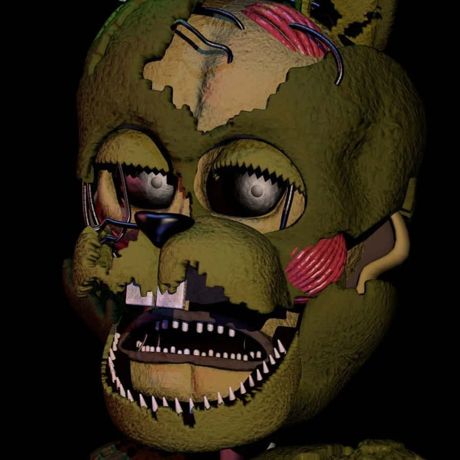 Mysterious Scraptrap In Action Wallpaper