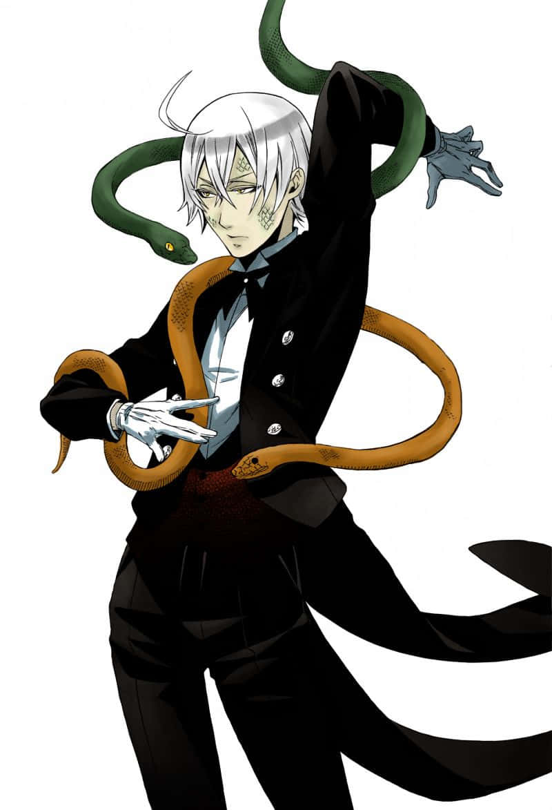 Mysterious Snake From Black Butler Anime Wallpaper