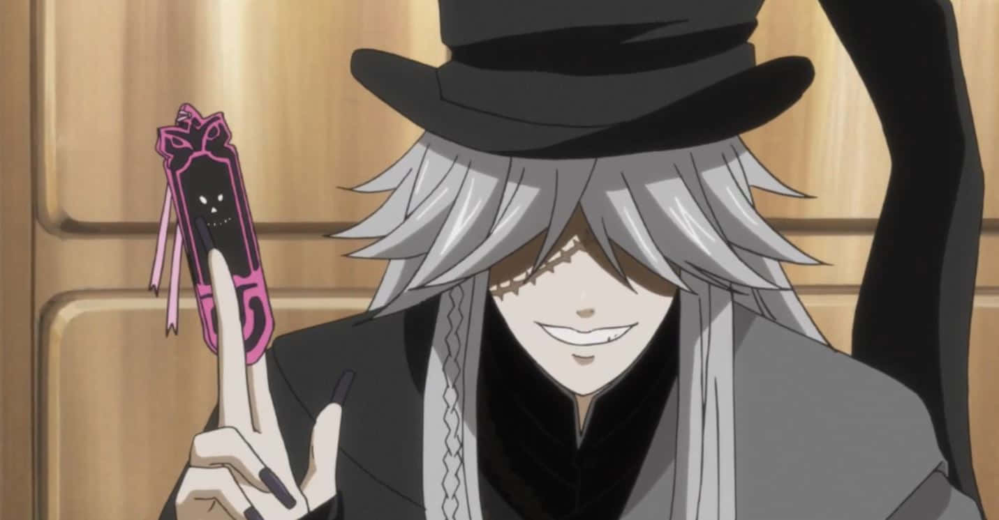 Mysterious Undertaker From Black Butler Anime Wallpaper