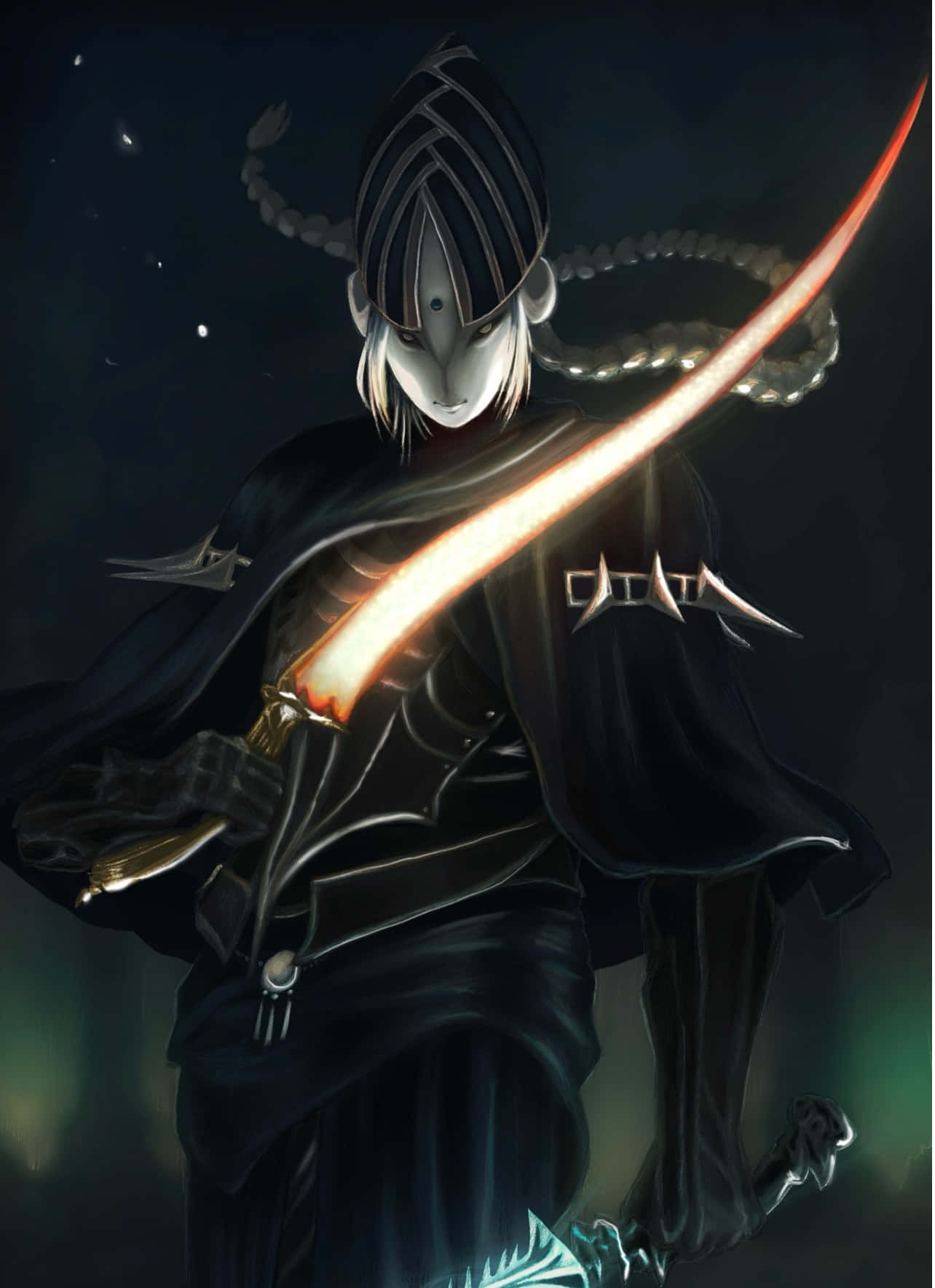 Mysterious_ Warrior_with_ Glowing_ Sword.jpg Wallpaper