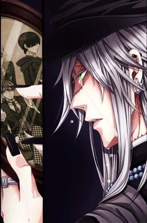 Mysterious Yet Engaging - Black Butler Undertaker At Its Finest! Wallpaper