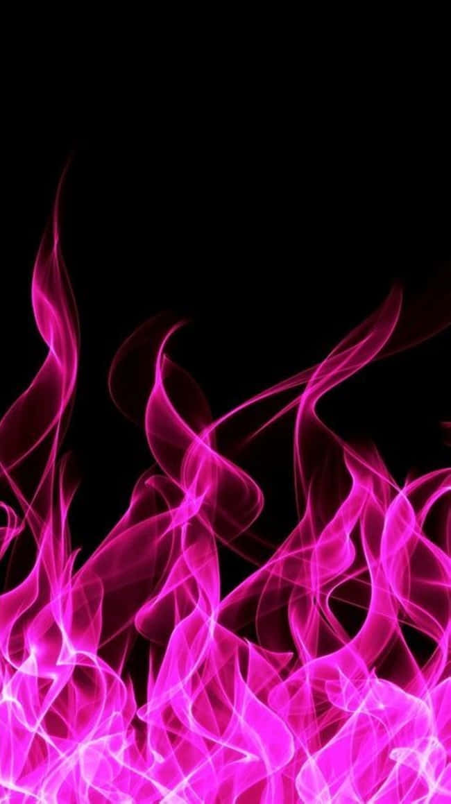 Mystic Fire Aesthetic Wallpaper