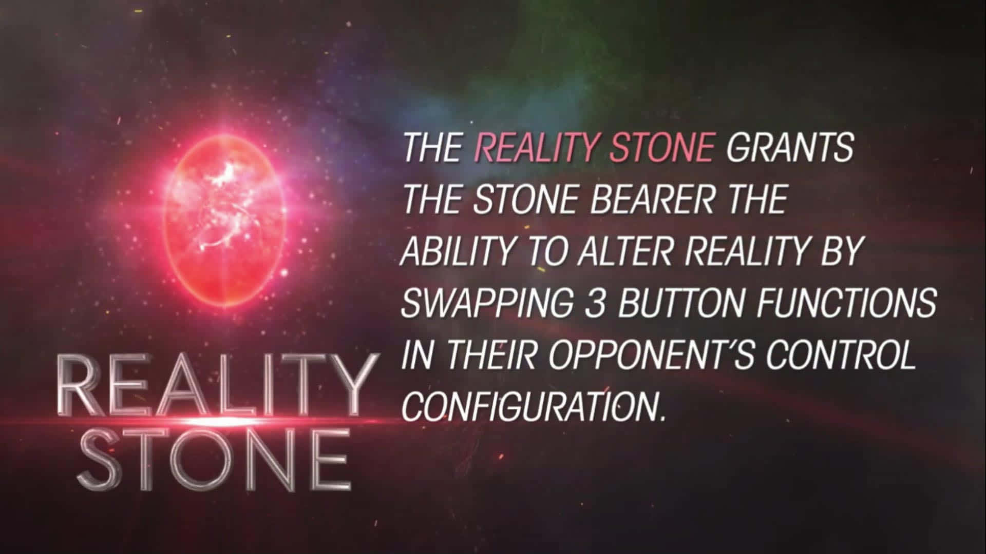 Mystical Reality Stone Glowing In Space Wallpaper