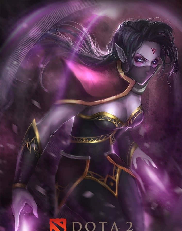 Mystical Templar Assassin In Action Wallpaper