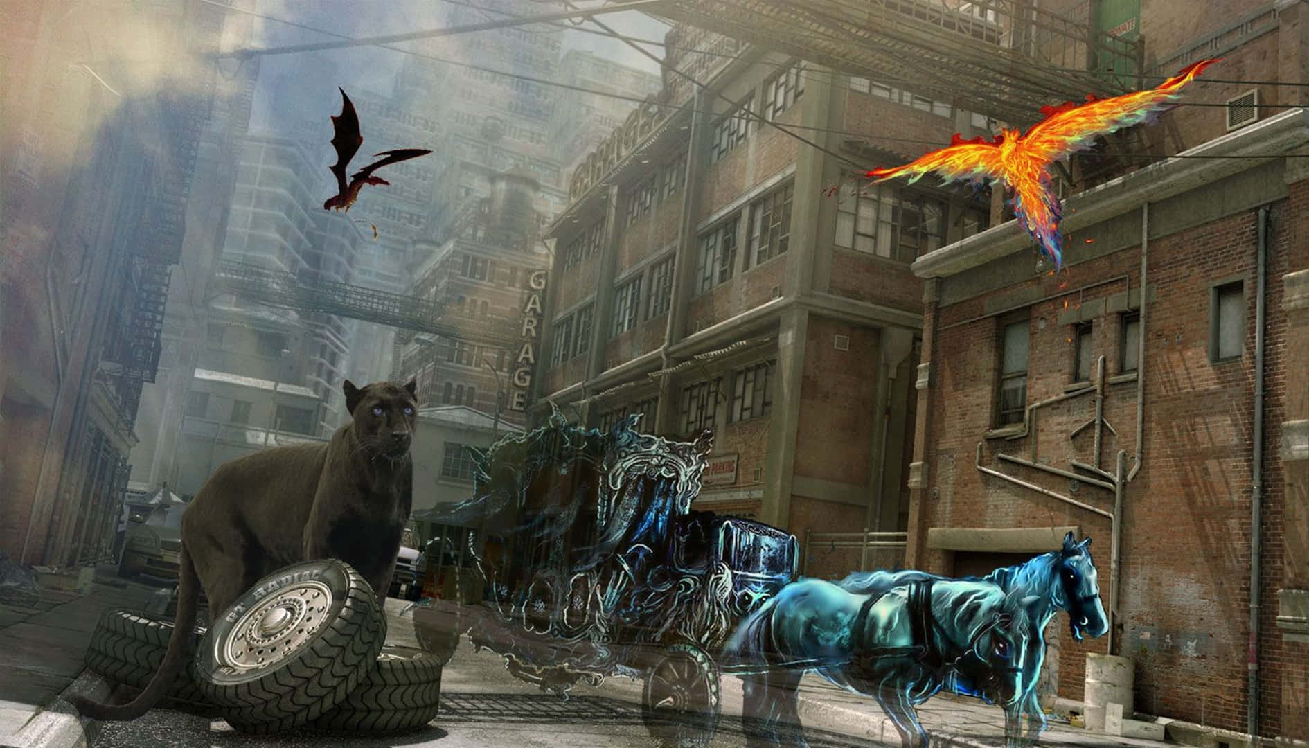 Mystical Urban Chase.jpg Wallpaper