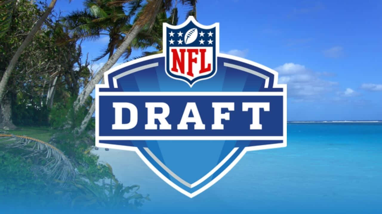 N F L Draft Tropical Backdrop Wallpaper