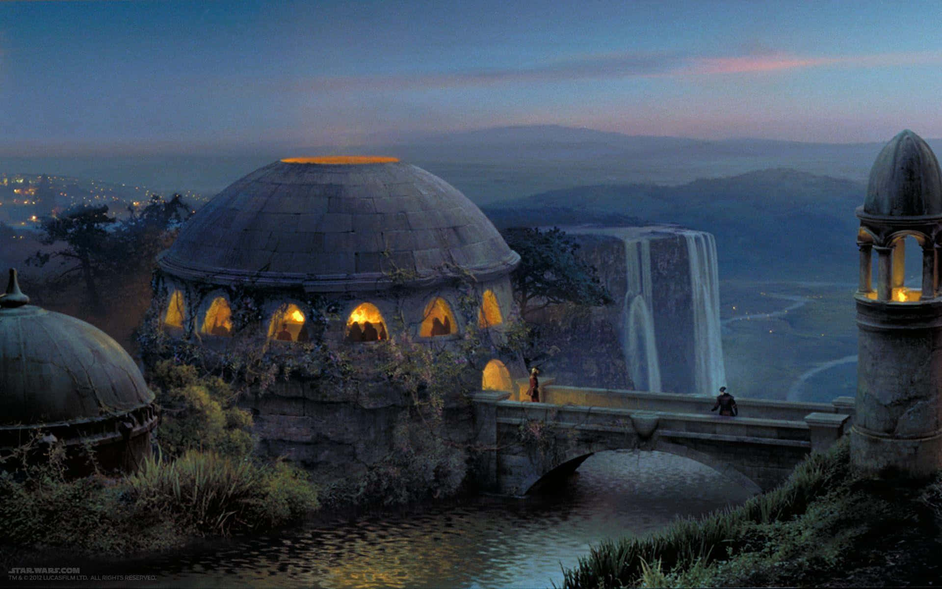 Naboo - A Serene World Of Natural Beauty Wallpaper