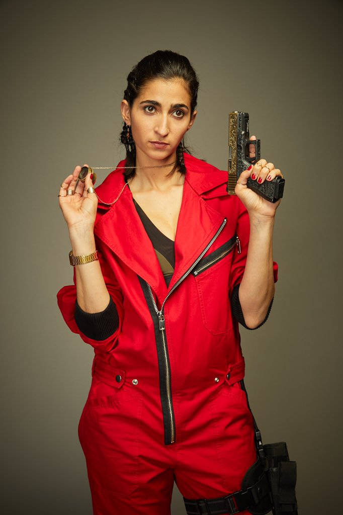 Nairobi Money Heist Pictorial Wallpaper