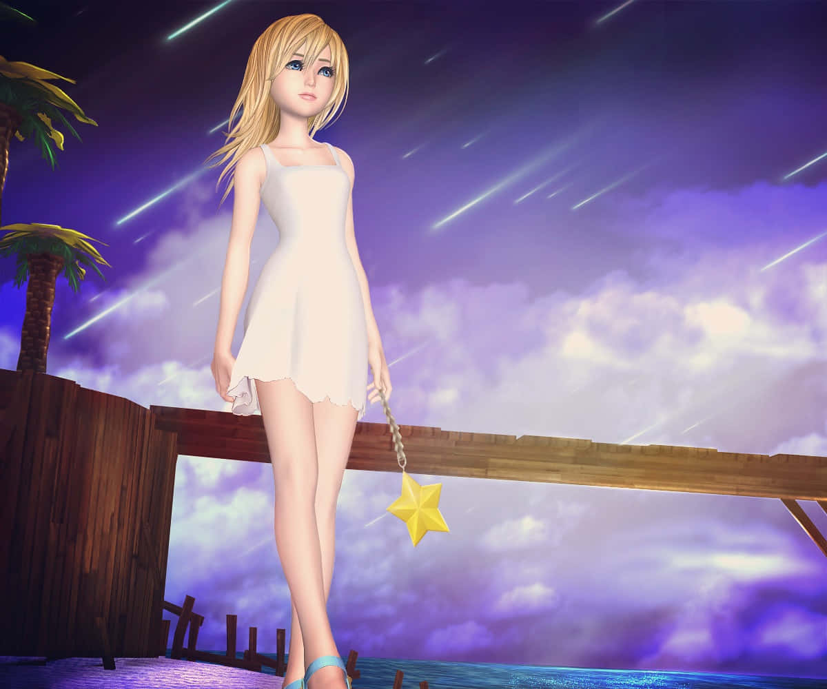 Namine Amidst The Stars Wallpaper