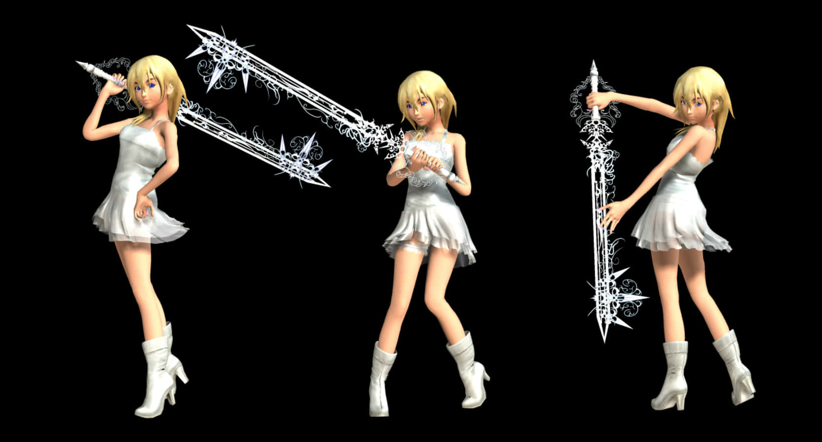 Namine - The Enigmatic Artist Of Kingdom Hearts Wallpaper