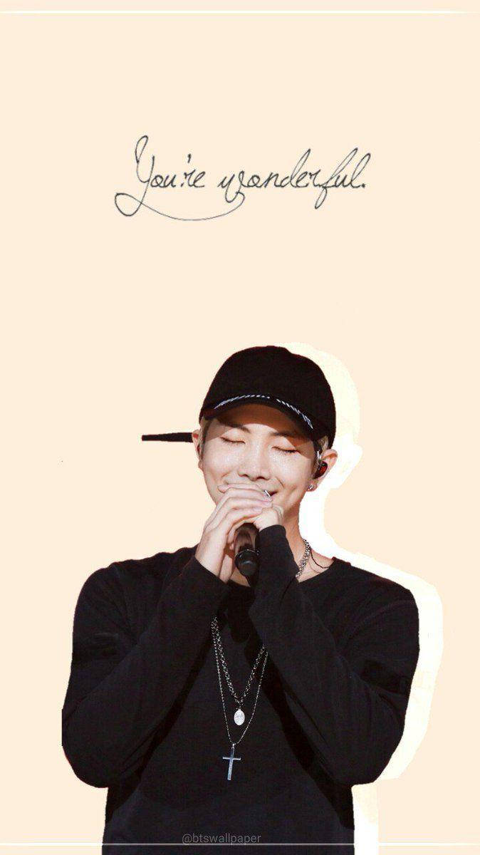 Namjoon Yellow Wallpaper