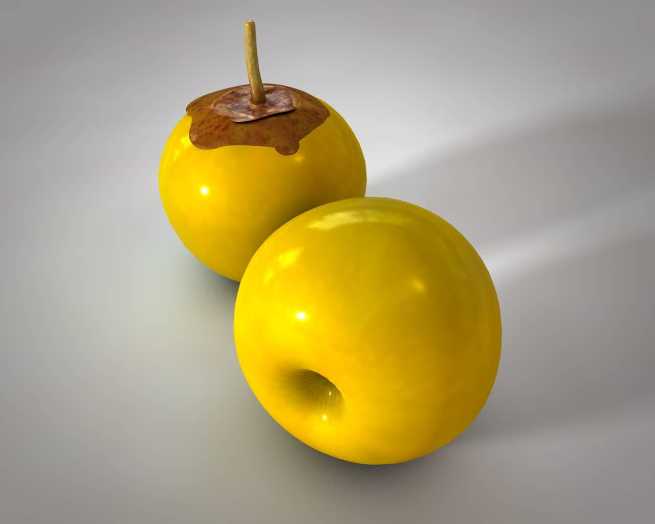 Nance Fruit 3d Model Wallpaper