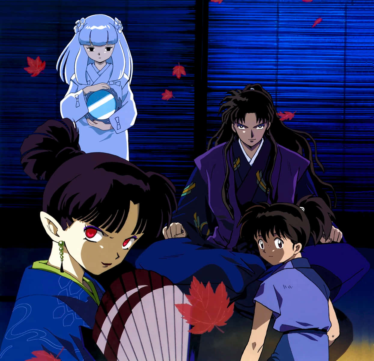 Naraku, The Deceptive Antagonist From The Inuyasha Series Wallpaper